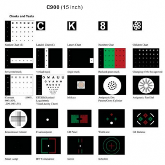 KBMEDIKS DIGITAL VISUAL ACUITY CHART : PRODUCT # KBM 1-20AE. END OF YEAR SALE SPECIAL !!!