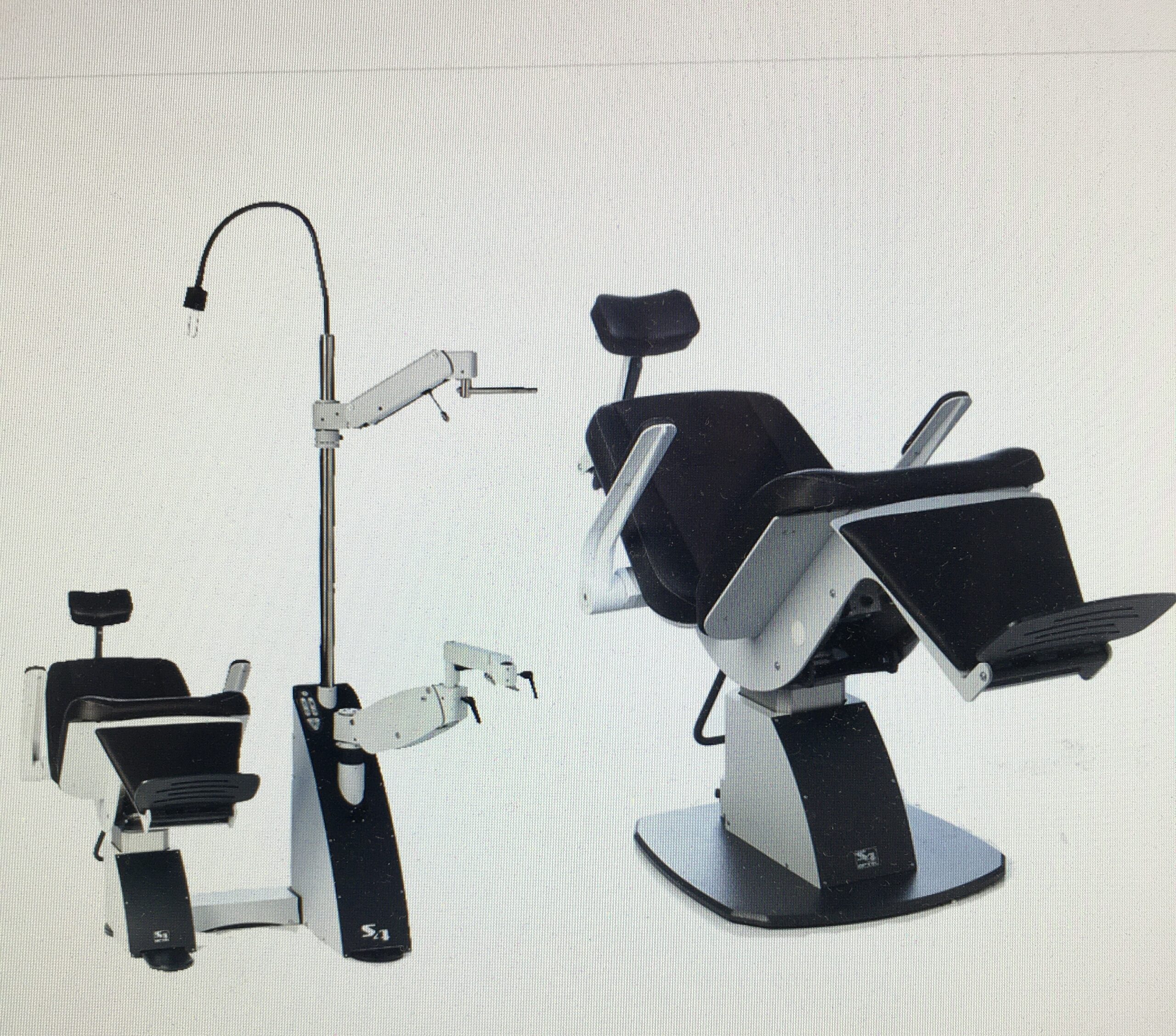 S4Optiks Chair and Stand 2000. SOLD